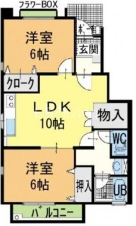 ハーブメゾン旭の物件間取画像